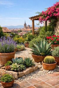 Plantas resistentes al calor en Madrid: guía 2026